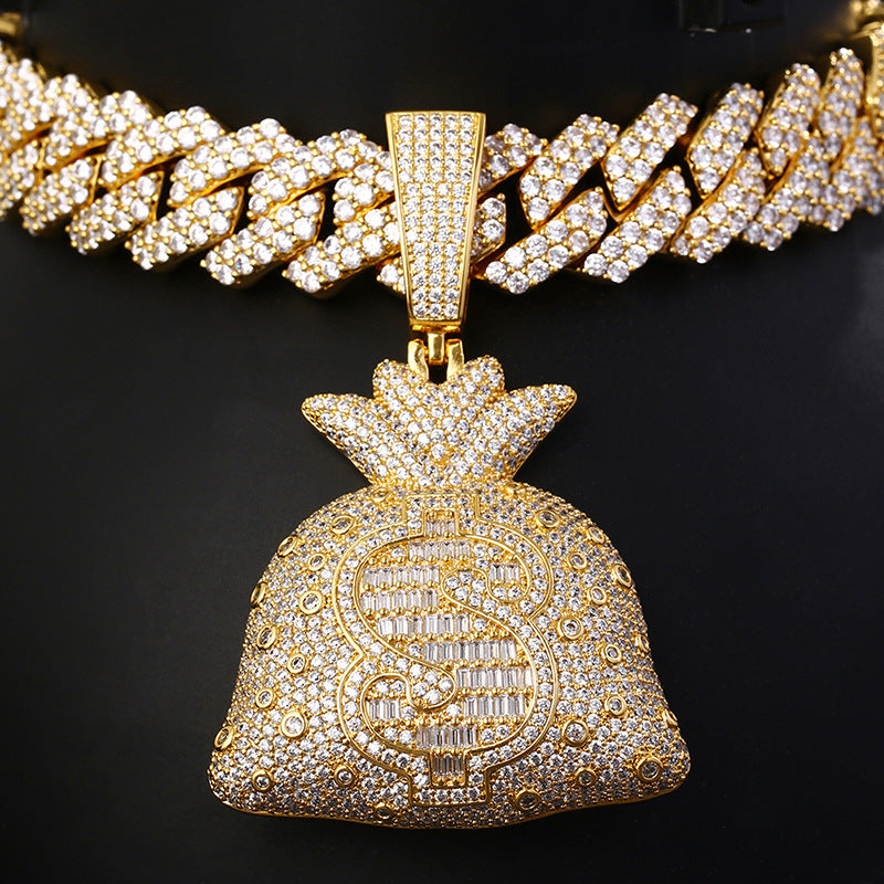 Big Size Money Bag Necklace