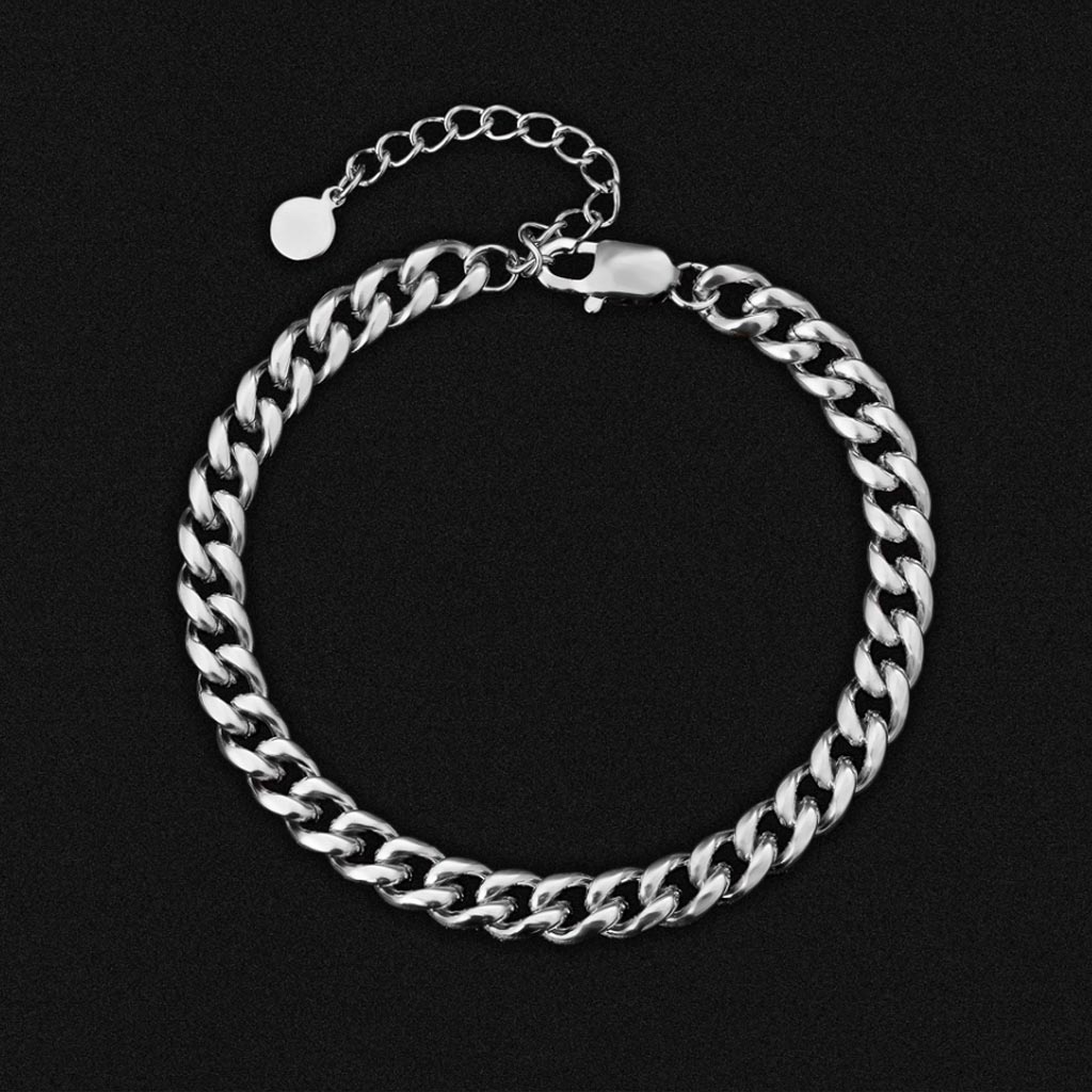 Anklet 8mm Miami Cuban Link Curb