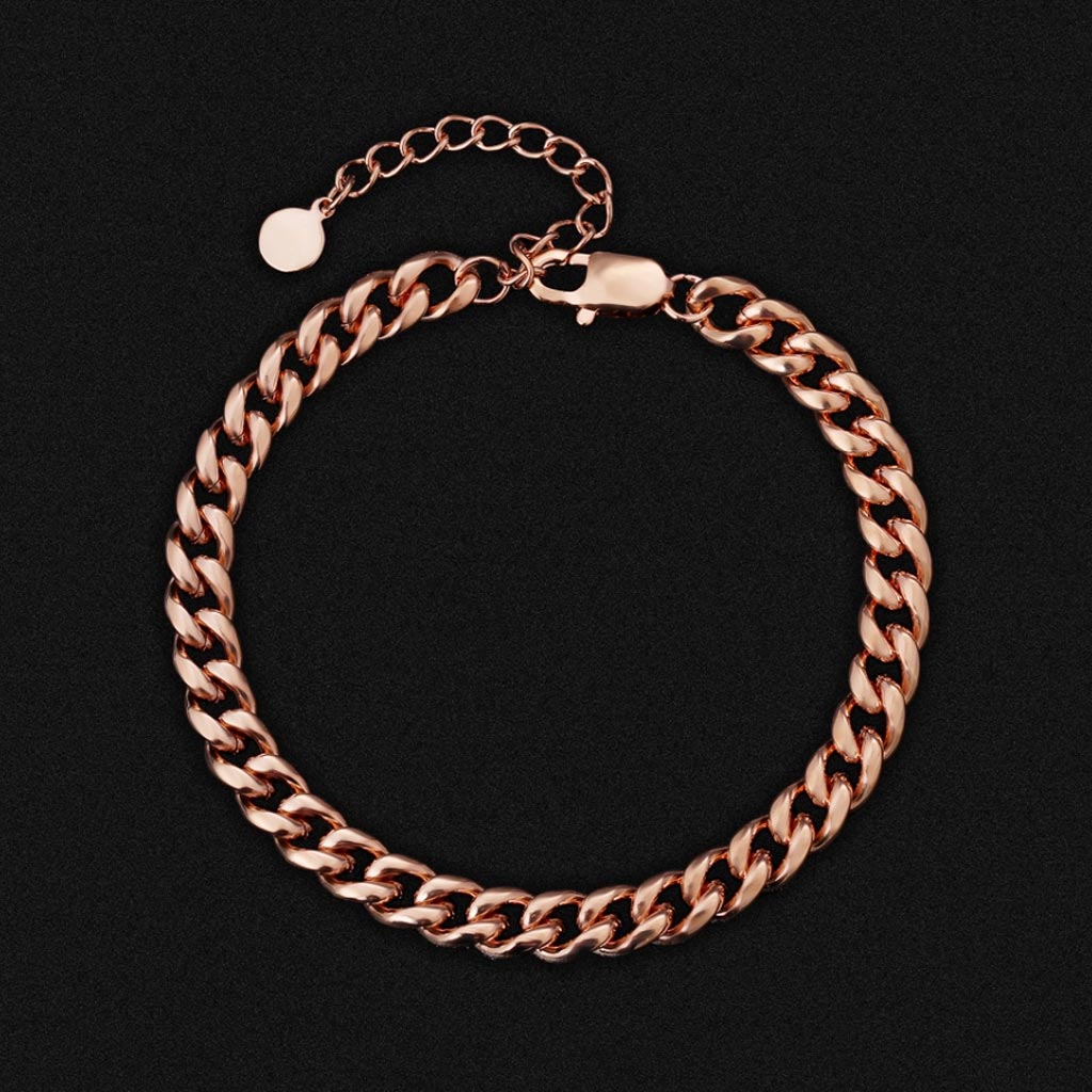 Anklet 8mm Miami Cuban Link Curb