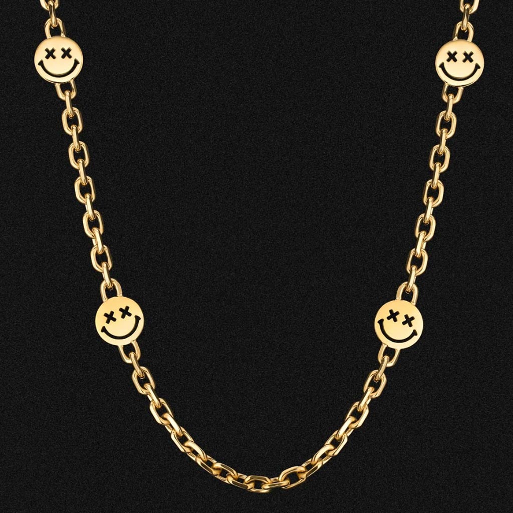 6mm Smiley Miami Cuban Link Chain