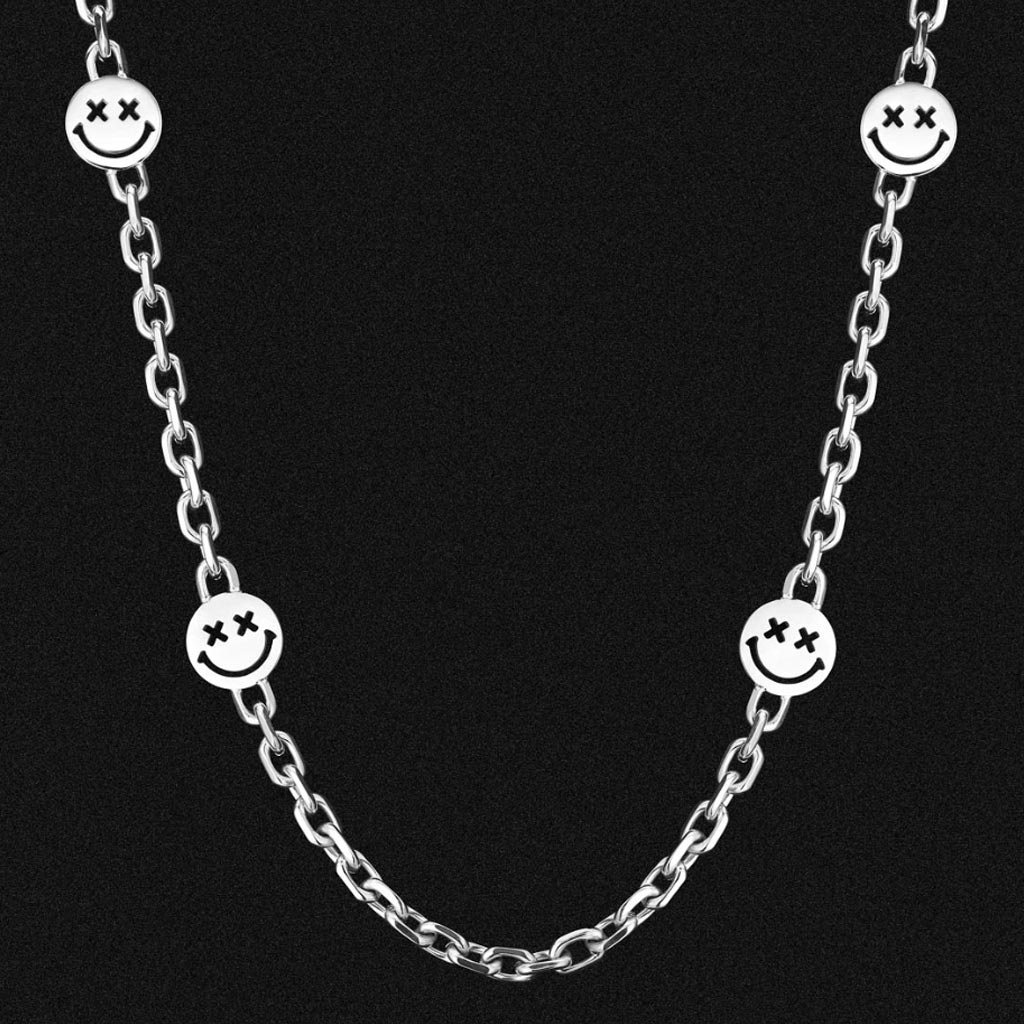 6mm Smiley Miami Cuban Link Chain