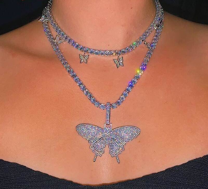 Women's Butterfly Tennis Choker