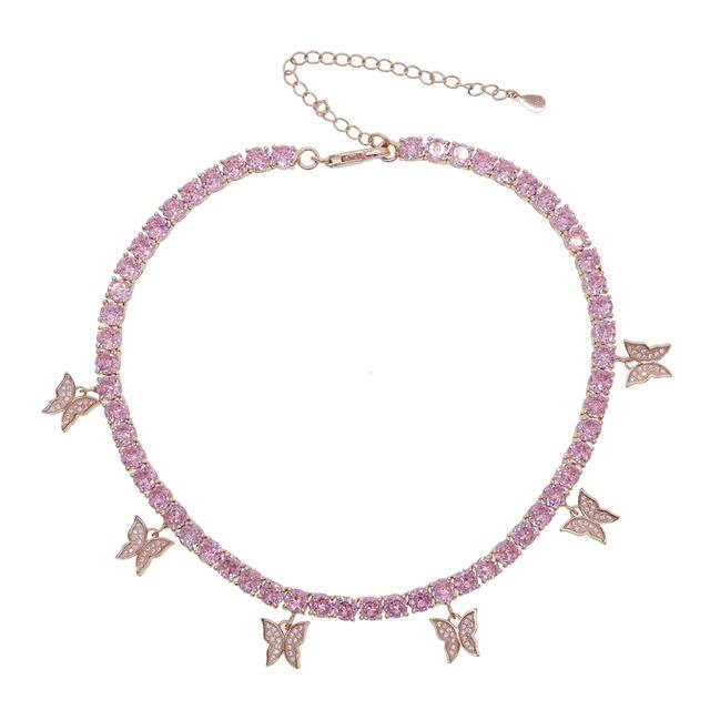 Women's Butterfly Tennis Choker