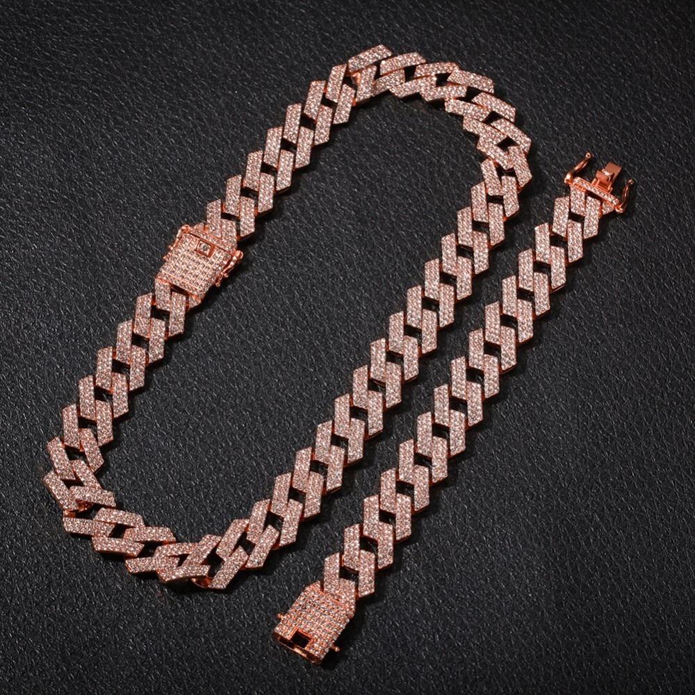 Extra Thicc 20mm Miami Prong Cuban Chain &amp; FREE Bracelet