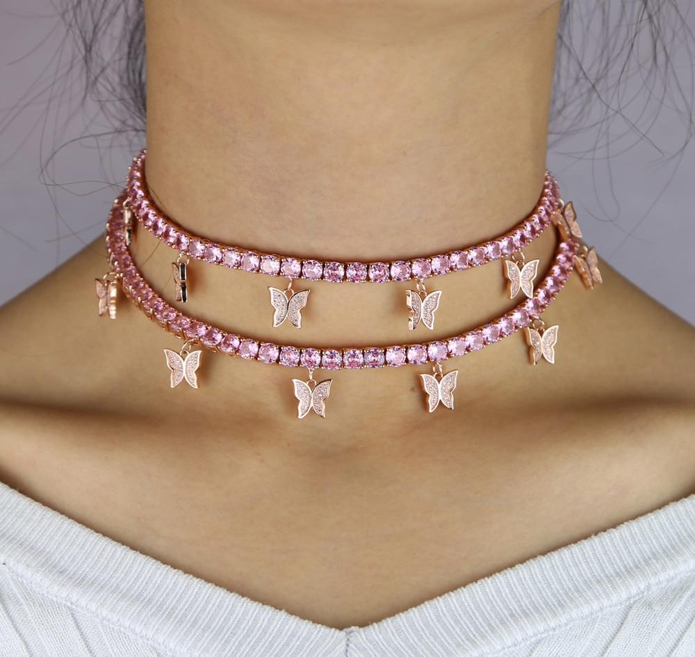 Women's Butterfly Tennis Choker