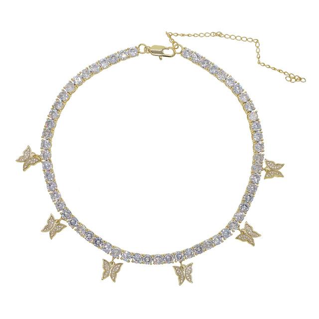 Women's Butterfly Tennis Choker