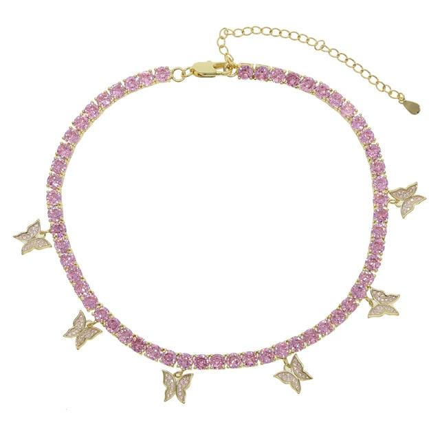 Women's Butterfly Tennis Choker