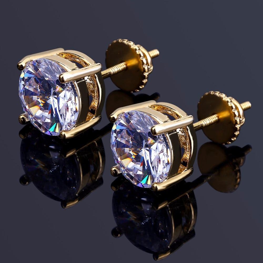 Classic Ice Stud Earrings