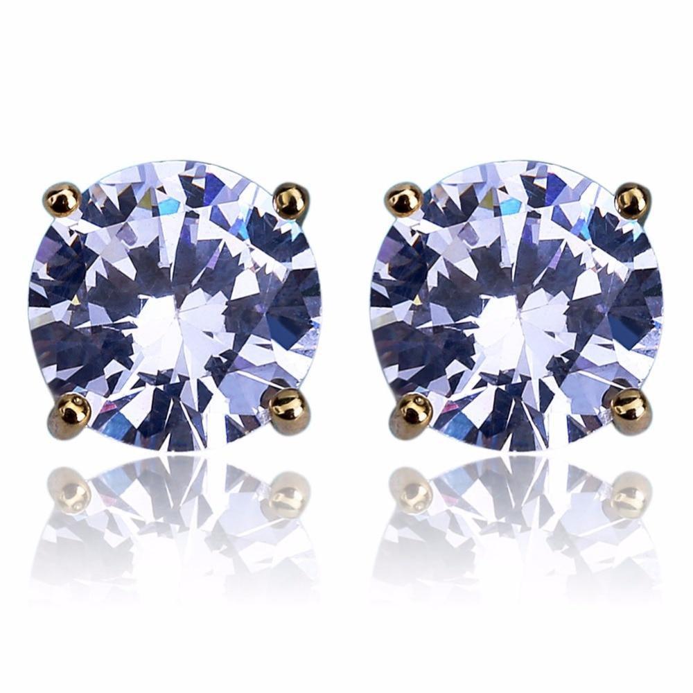 Classic Ice Stud Earrings