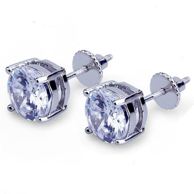 Classic Ice Stud Earrings