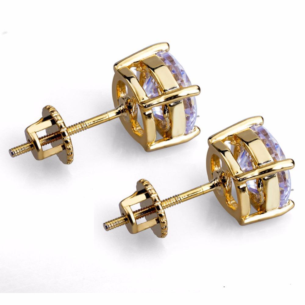 Classic Ice Stud Earrings