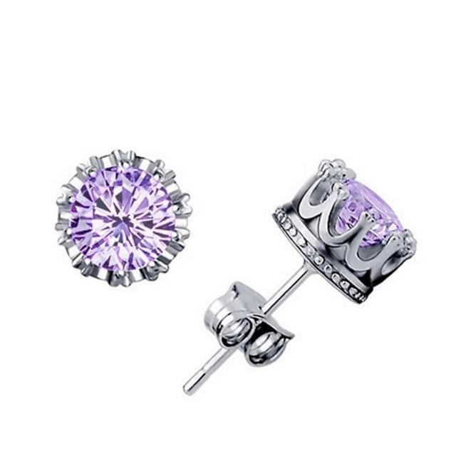 Crown Royal Crystal Ice Stud Earrings