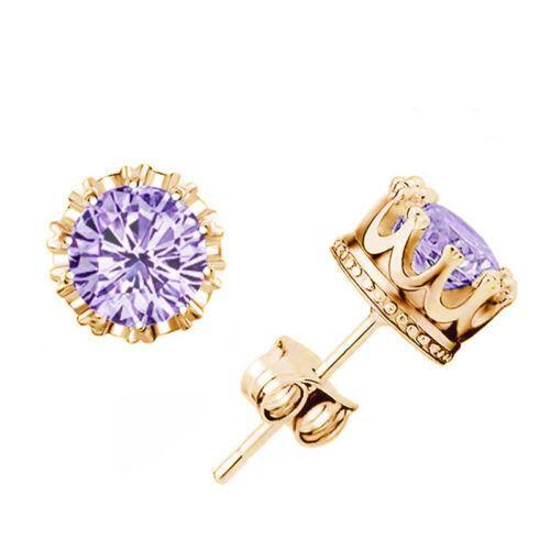 Crown Royal Crystal Ice Stud Earrings